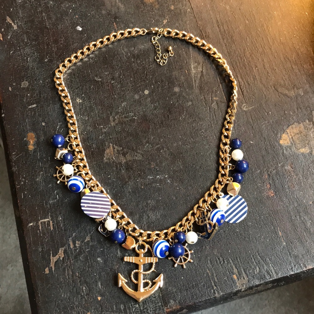 Charming Charlie Anchor Necklace